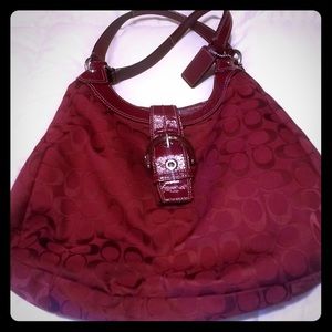 Cranberry Coach Bag